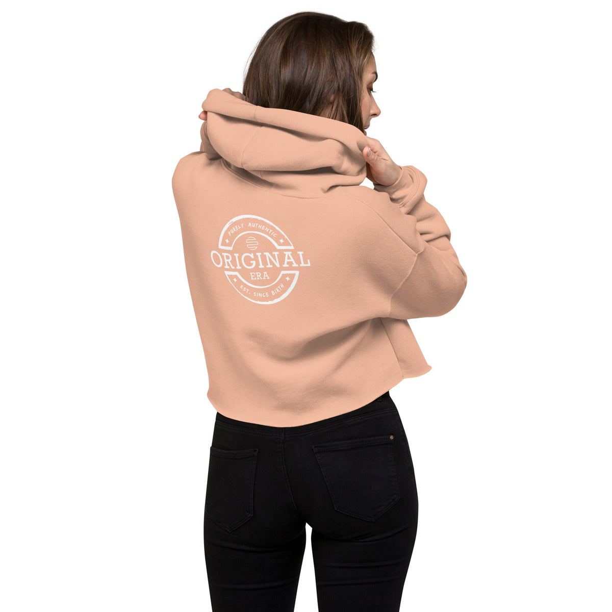 Original Era Made With Love Crop Hoodie