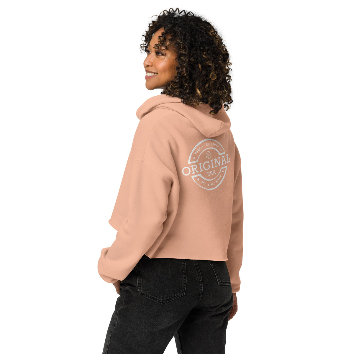 Original Era Made With Love Crop Hoodie