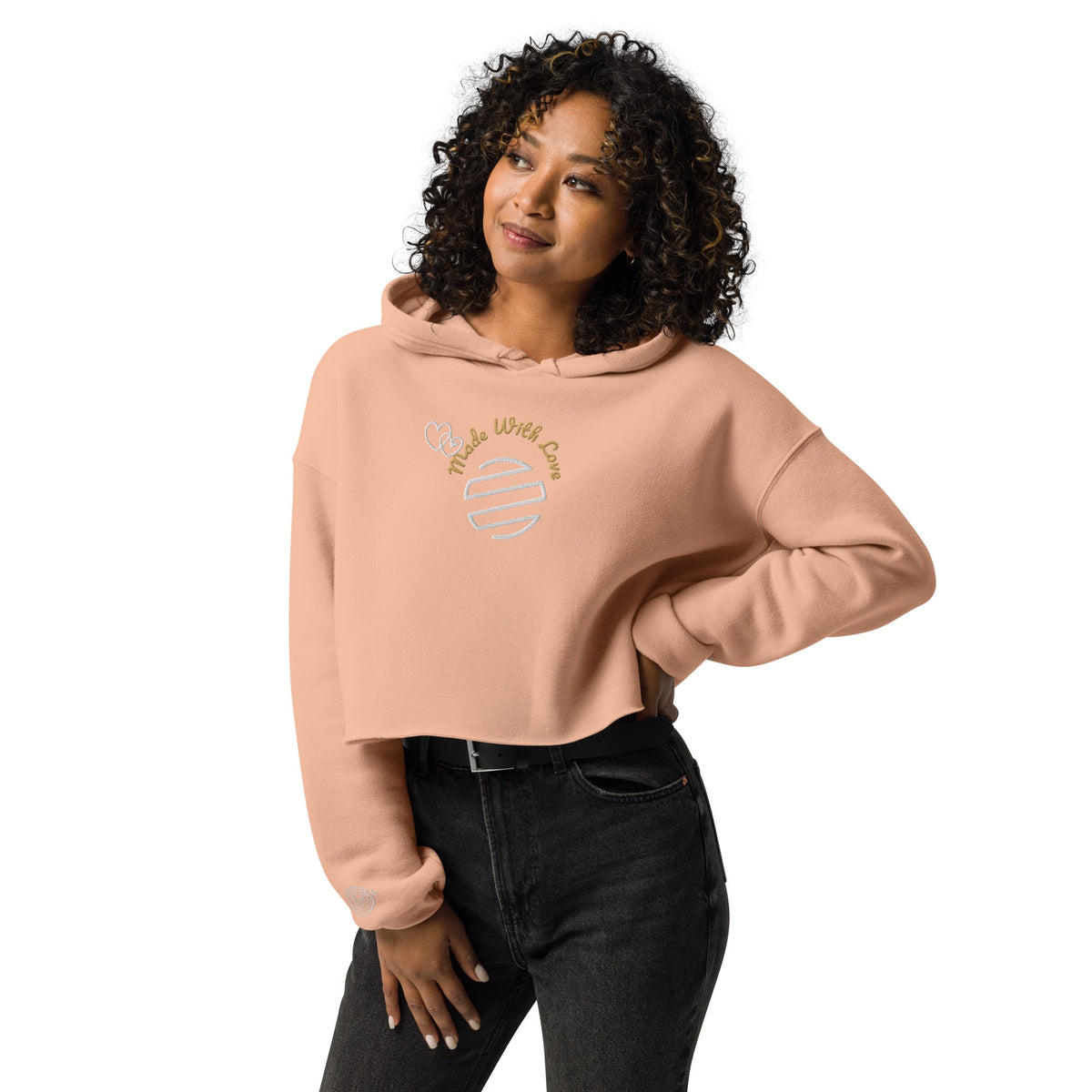 Original Era Made With Love Crop Hoodie