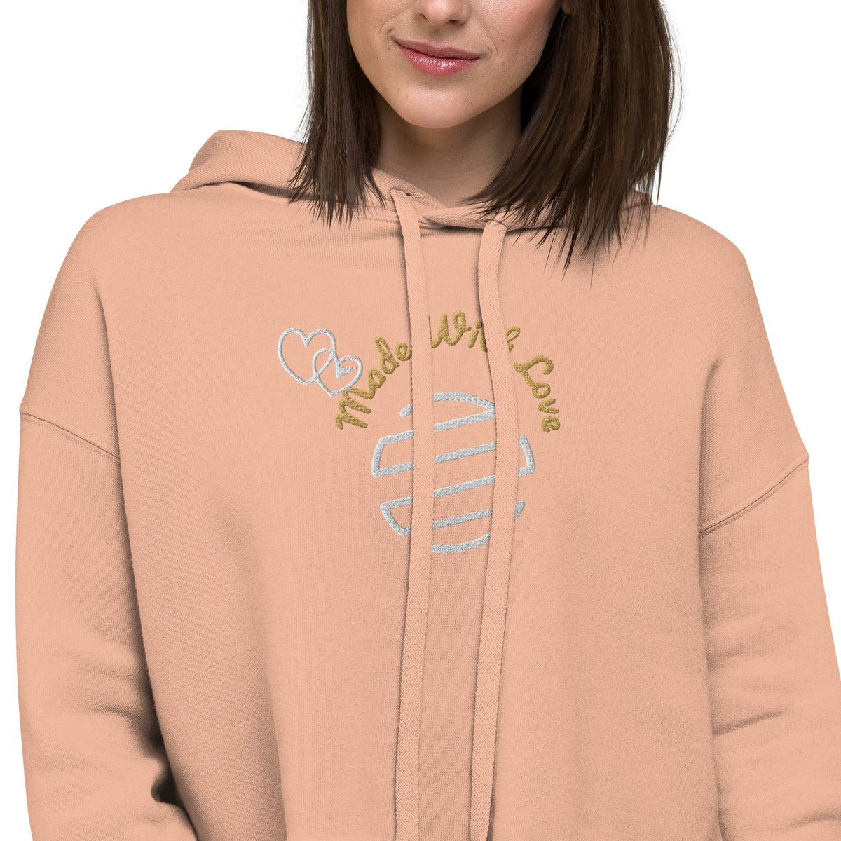 Original Era Made With Love Crop Hoodie