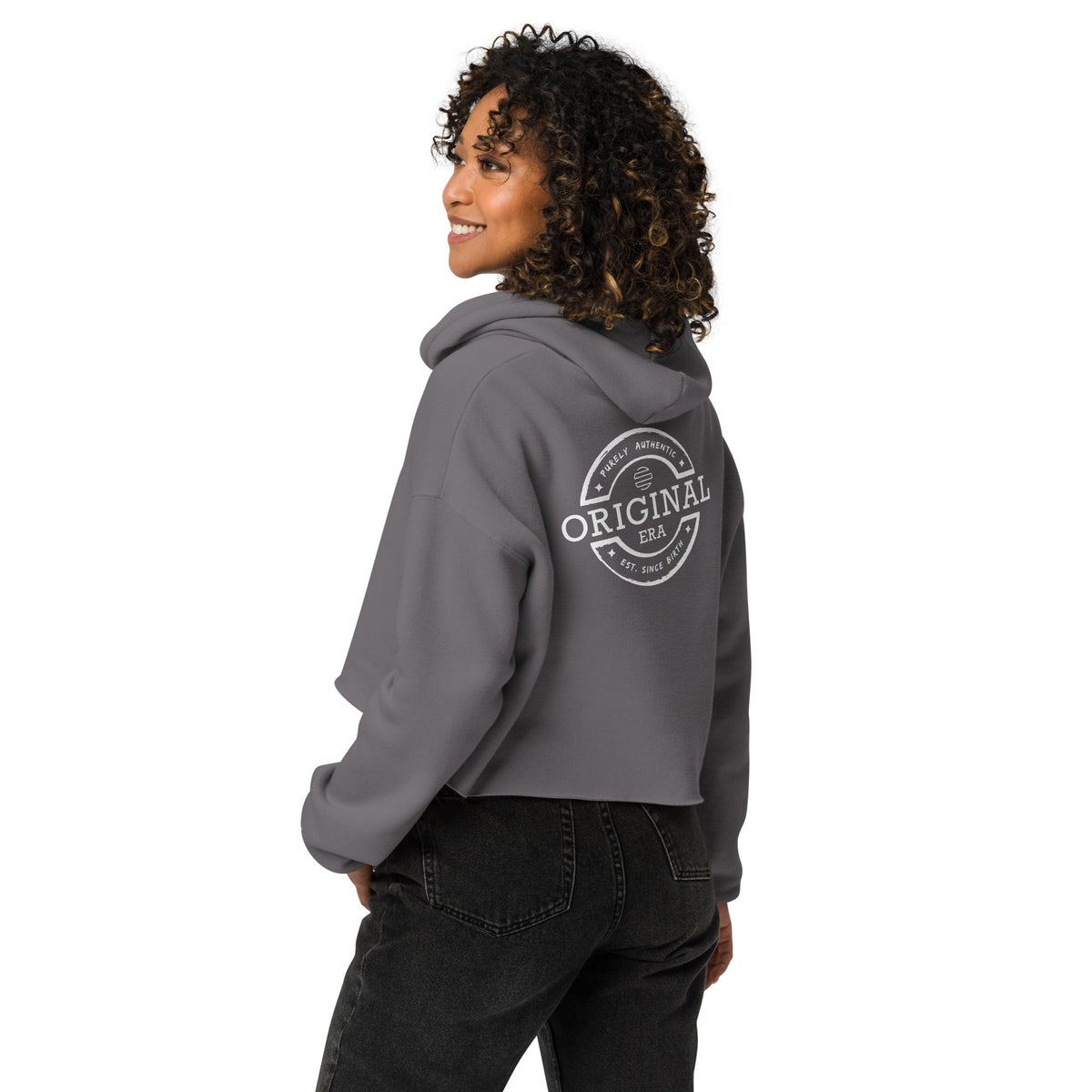 Original Era Made With Love Crop Hoodie