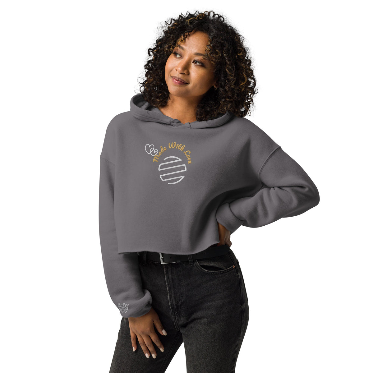 Original Era Made With Love Crop Hoodie