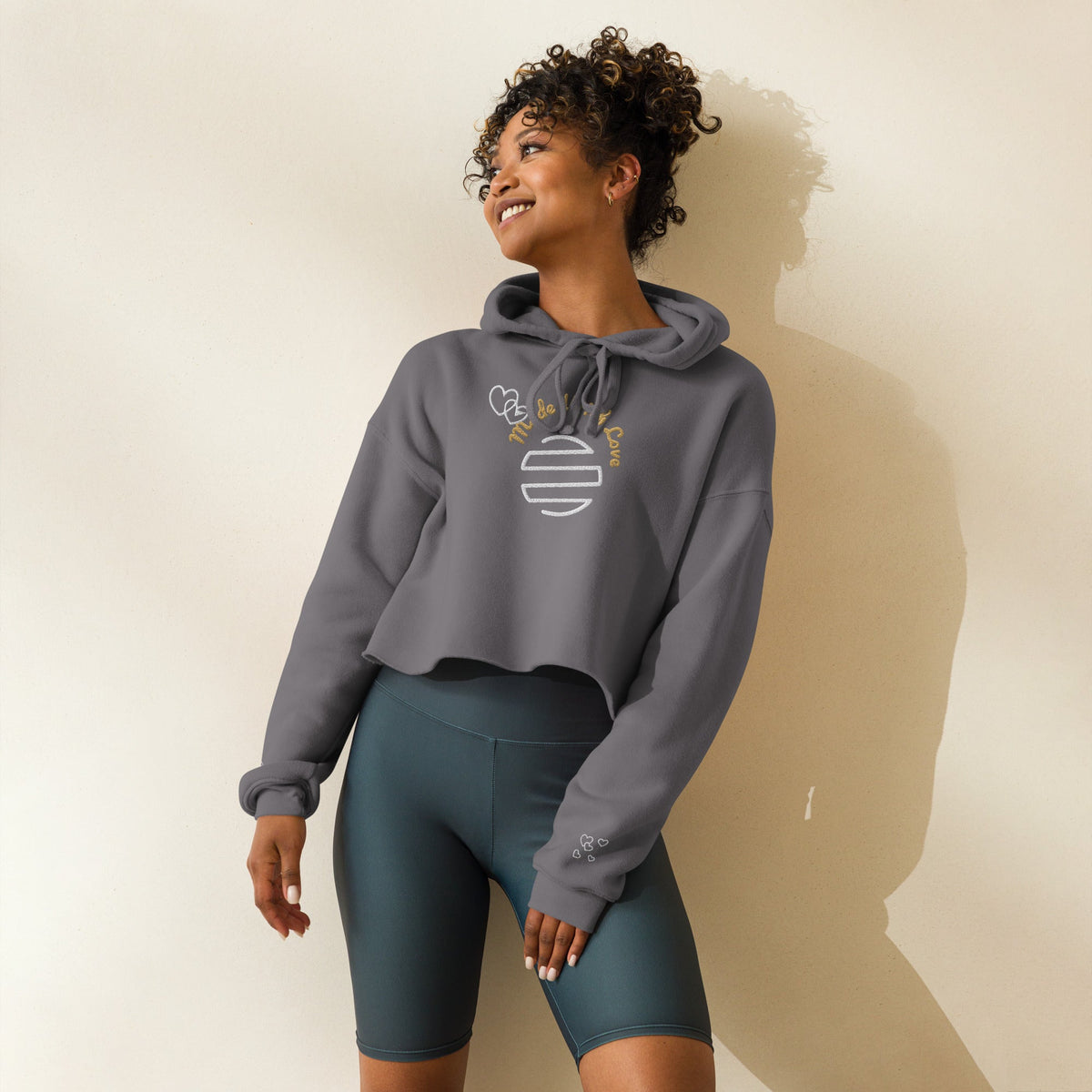 Original Era Made With Love Crop Hoodie