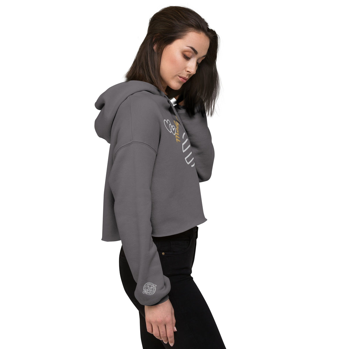 Original Era Made With Love Crop Hoodie